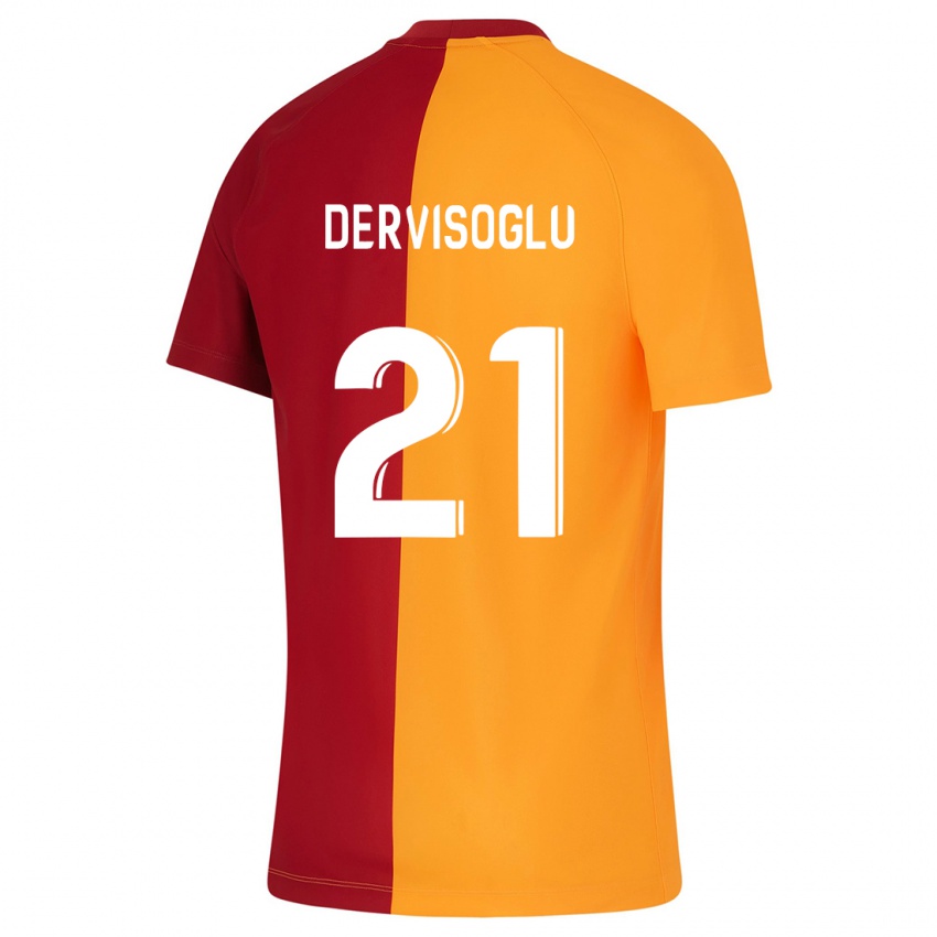 Niño Camiseta Halil Dervişoğlu #21 Naranja 1ª Equipación 2023/24 La Camisa