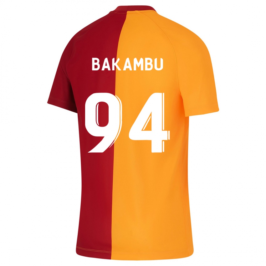 Niño Camiseta Cedric Bakambu #94 Naranja 1ª Equipación 2023/24 La Camisa