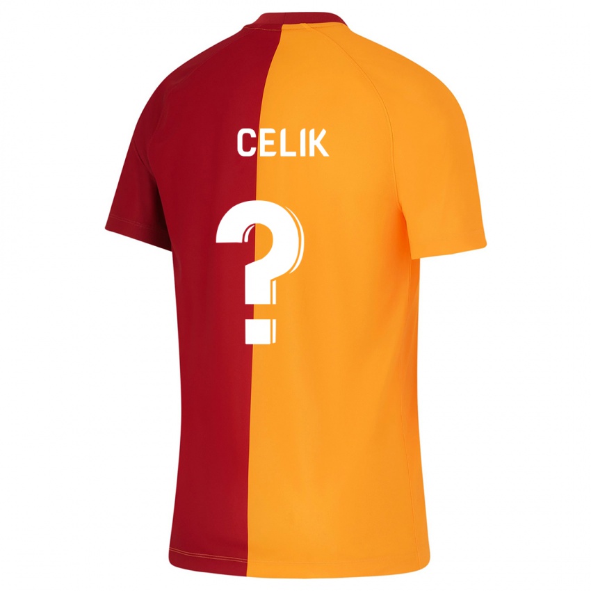 Niño Camiseta Berke Celik #0 Naranja 1ª Equipación 2023/24 La Camisa