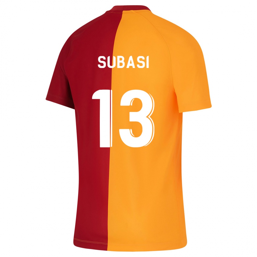 Niño Camiseta Kadir Subasi #13 Naranja 1ª Equipación 2023/24 La Camisa
