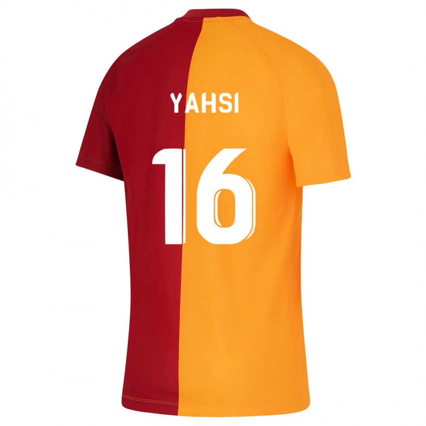 Niño Camiseta Ismail Yahsi #16 Naranja 1ª Equipación 2023/24 La Camisa