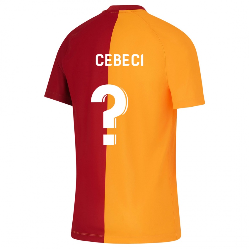 Niño Camiseta Taha Recep Cebeci #0 Naranja 1ª Equipación 2023/24 La Camisa
