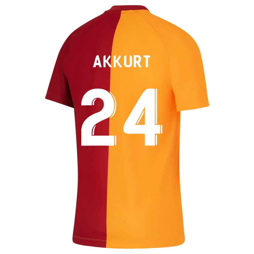 Niño Camiseta Arzu Akkurt #24 Naranja 1ª Equipación 2023/24 La Camisa