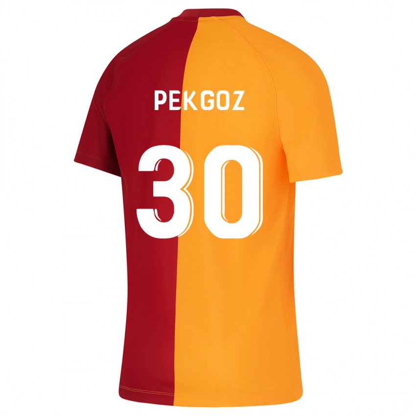 Niño Camiseta Berra Pekgöz #30 Naranja 1ª Equipación 2023/24 La Camisa