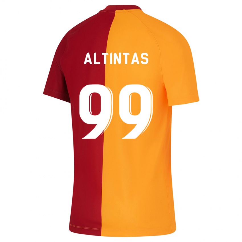 Niño Camiseta Benan Altıntaş #99 Naranja 1ª Equipación 2023/24 La Camisa