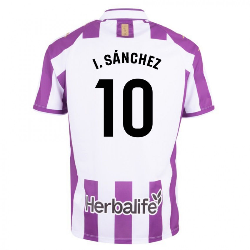 Niño Camiseta Iván Sánchez #10 Morado 1ª Equipación 2023/24 La Camisa