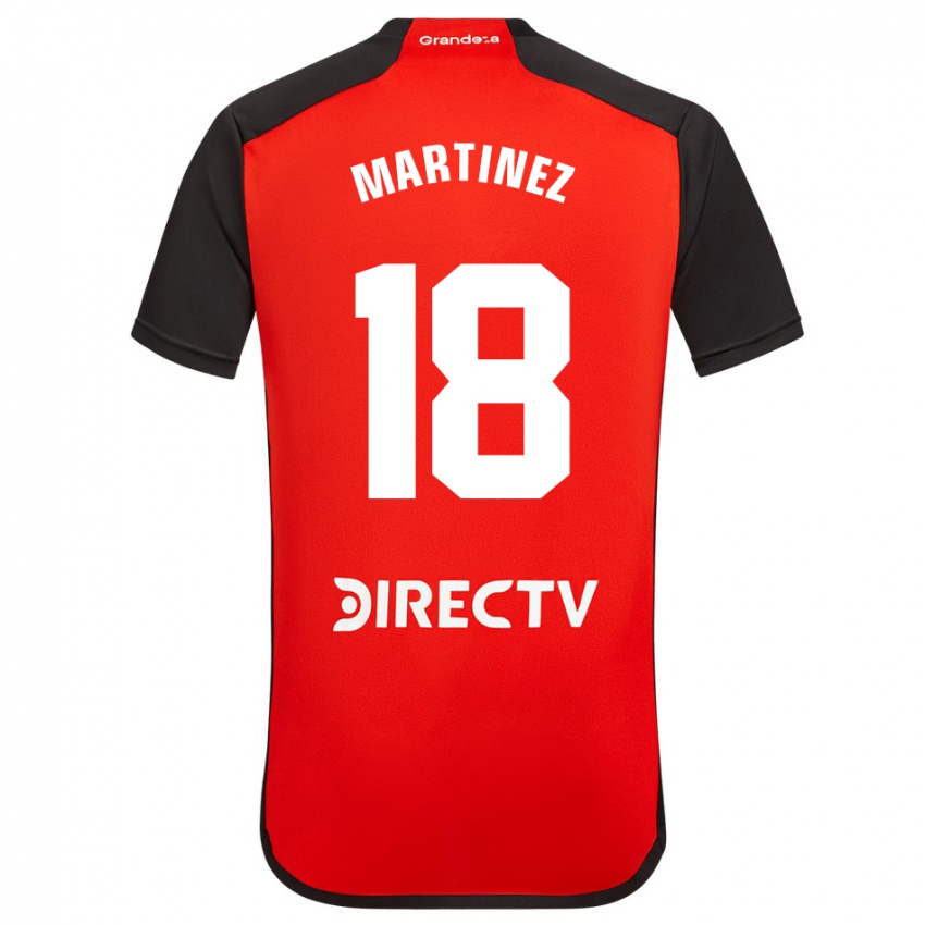 Niño Camiseta Pity Martínez #18 Rojo 2ª Equipación 2023/24 La Camisa