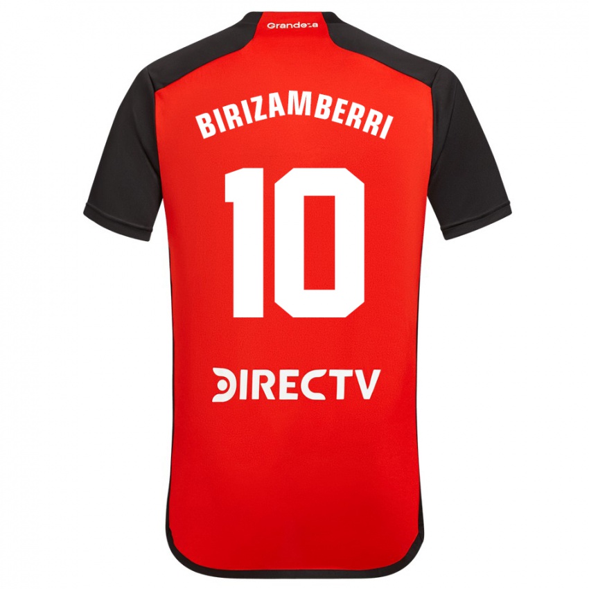 Niño Camiseta María Carolina Birizamberri Rivero #10 Rojo 2ª Equipación 2023/24 La Camisa