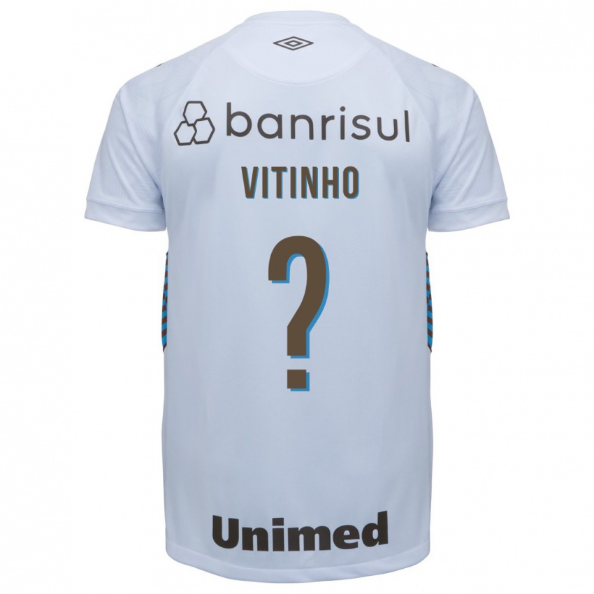 Niño Camiseta Vitinho #0 Blanco 2ª Equipación 2023/24 La Camisa