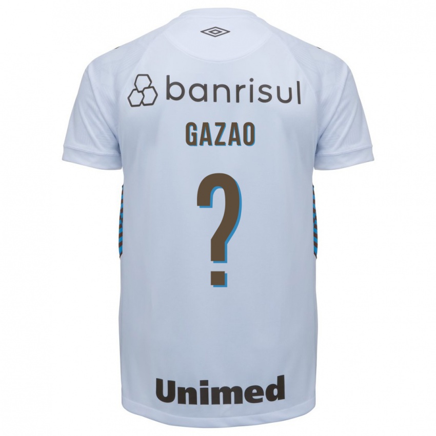 Niño Camiseta Gazão #0 Blanco 2ª Equipación 2023/24 La Camisa