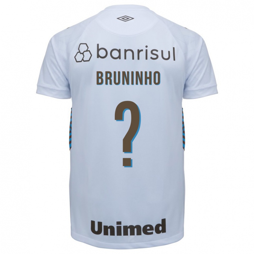 Niño Camiseta Bruninho #0 Blanco 2ª Equipación 2023/24 La Camisa