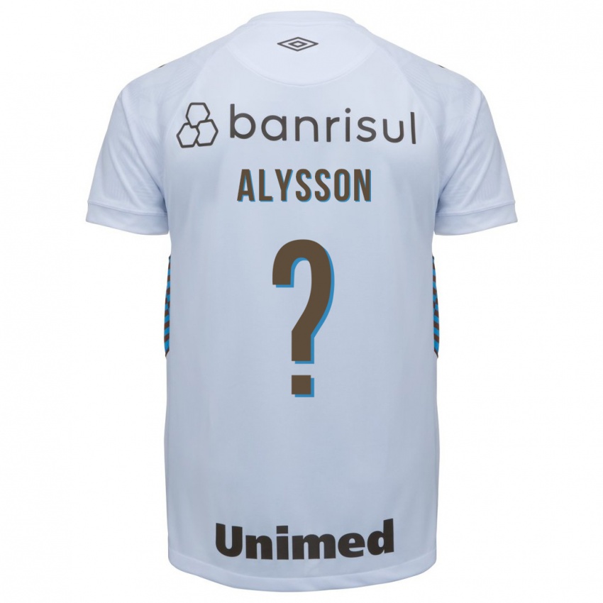 Niño Camiseta Alysson #0 Blanco 2ª Equipación 2023/24 La Camisa