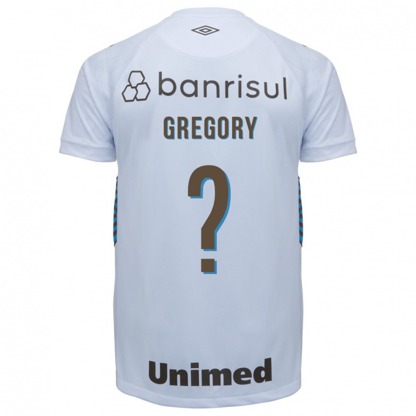 Niño Camiseta Gregory #0 Blanco 2ª Equipación 2023/24 La Camisa
