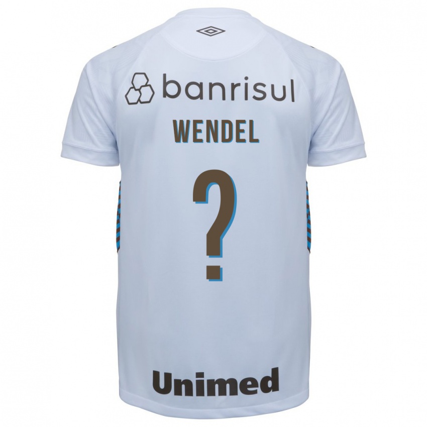 Niño Camiseta Wendel #0 Blanco 2ª Equipación 2023/24 La Camisa