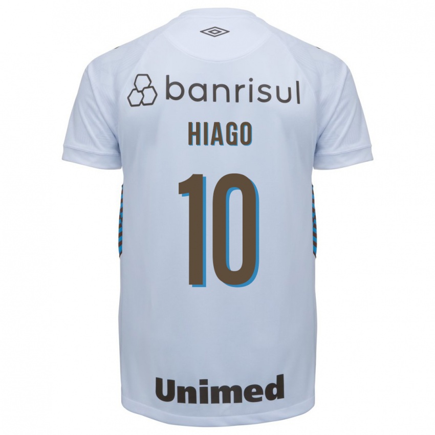 Niño Camiseta Hiago #10 Blanco 2ª Equipación 2023/24 La Camisa