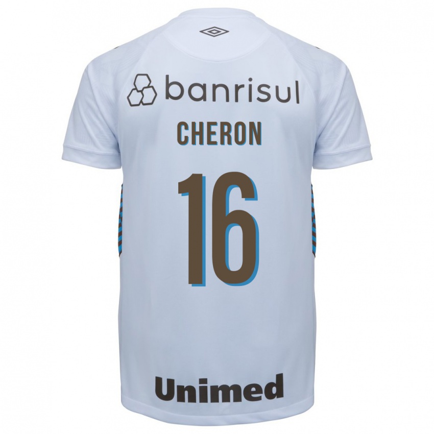 Niño Camiseta Bruno Cheron #16 Blanco 2ª Equipación 2023/24 La Camisa