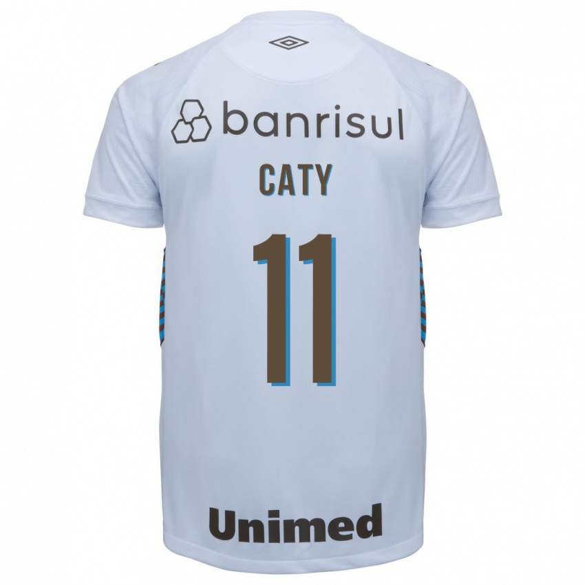 Niño Camiseta Caty #11 Blanco 2ª Equipación 2023/24 La Camisa