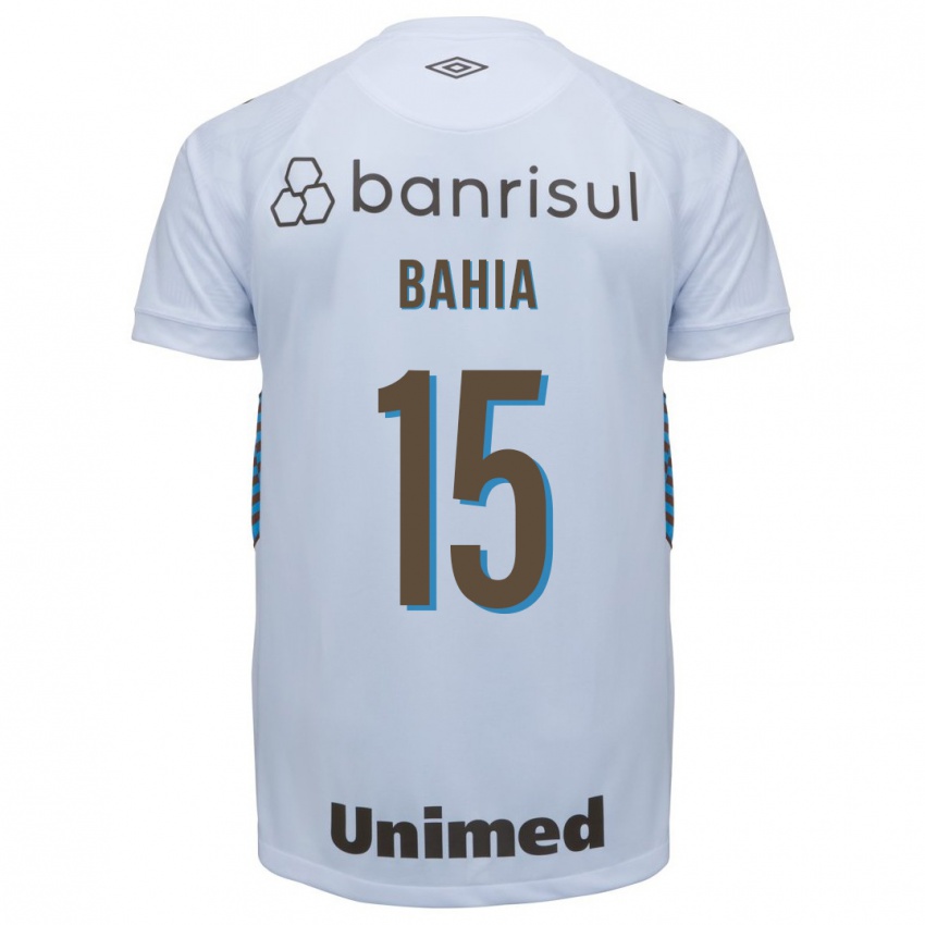 Niño Camiseta Raíssa Bahia #15 Blanco 2ª Equipación 2023/24 La Camisa