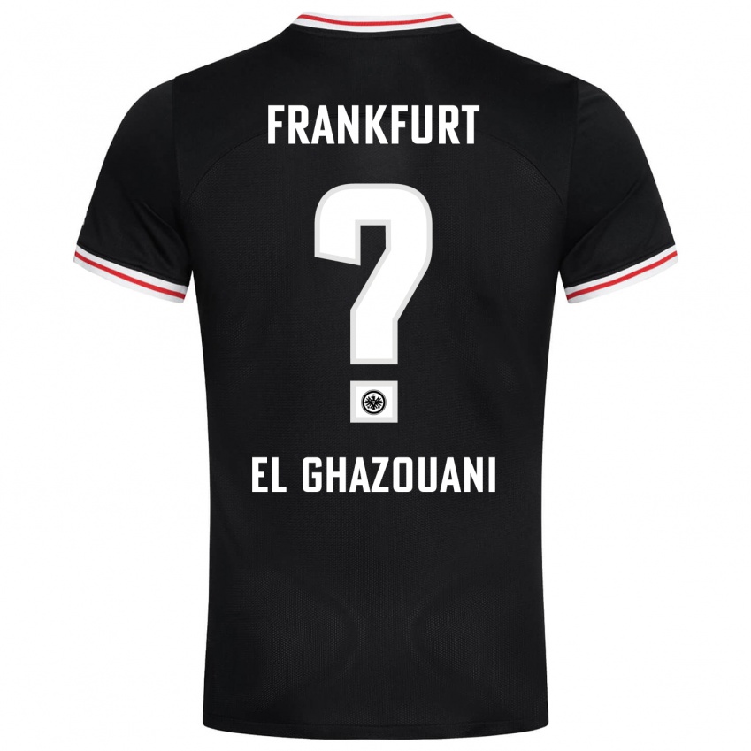 Niño Camiseta Mohamed El Ghazouani #0 Negro 2ª Equipación 2023/24 La Camisa
