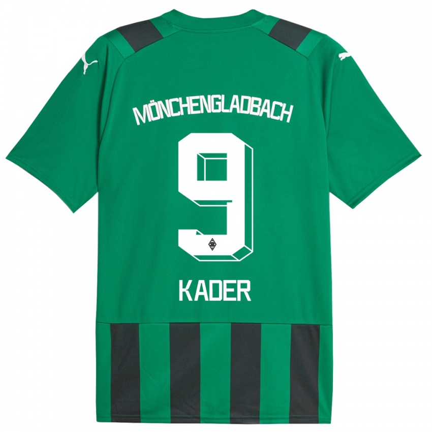 Niño Camiseta Cagatay Kader #9 Verde Negro 2ª Equipación 2023/24 La Camisa
