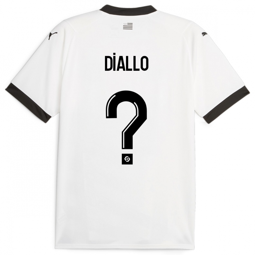 Niño Camiseta Amadou Diallo #0 Blanco 2ª Equipación 2023/24 La Camisa