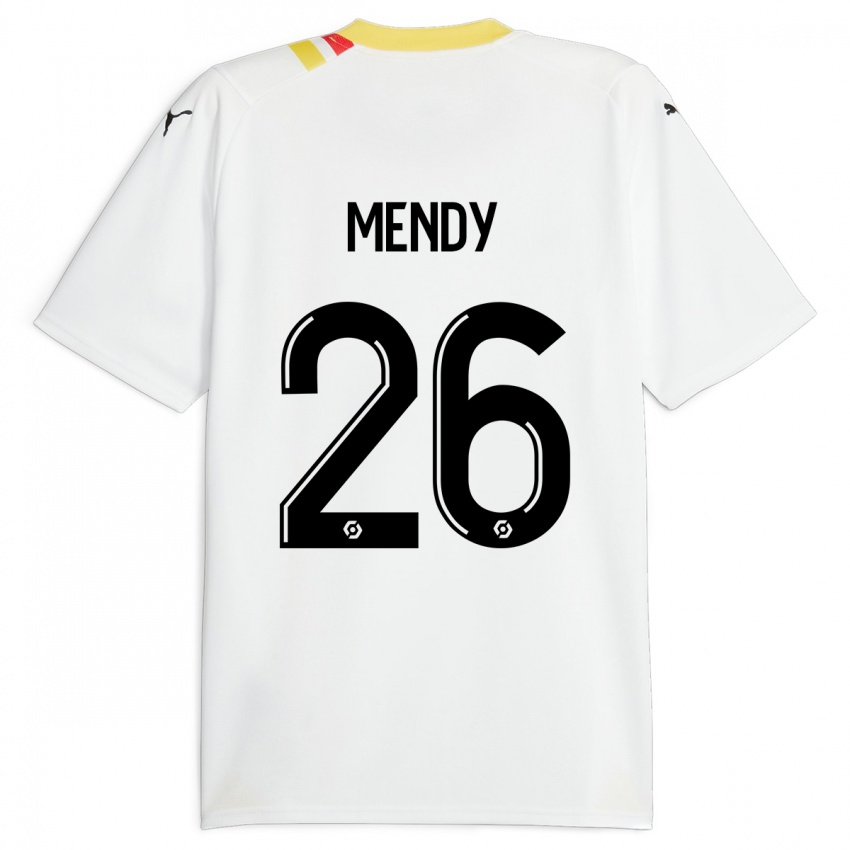 Niño Camiseta Nampalys Mendy #26 Negro 2ª Equipación 2023/24 La Camisa