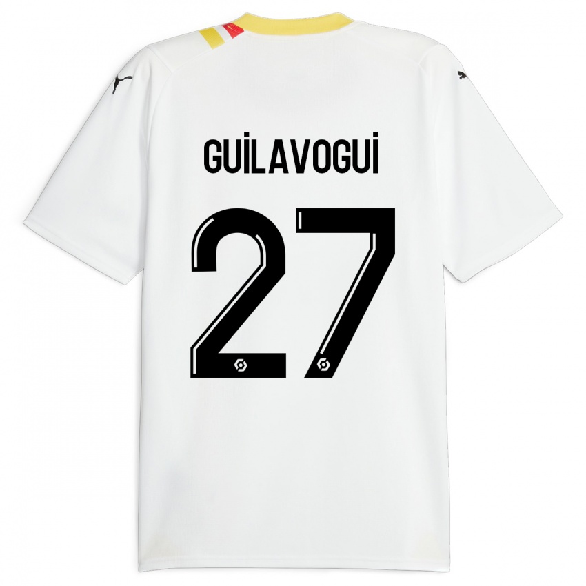 Niño Camiseta Morgan Guilavogui #27 Negro 2ª Equipación 2023/24 La Camisa