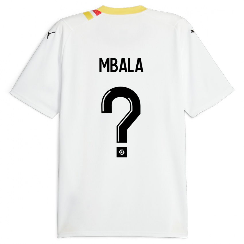 Niño Camiseta Keny Mbala #0 Negro 2ª Equipación 2023/24 La Camisa