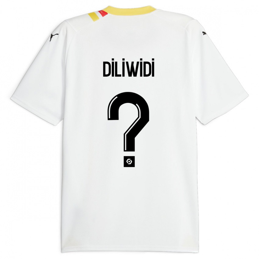 Niño Camiseta Kembo Diliwidi #0 Negro 2ª Equipación 2023/24 La Camisa