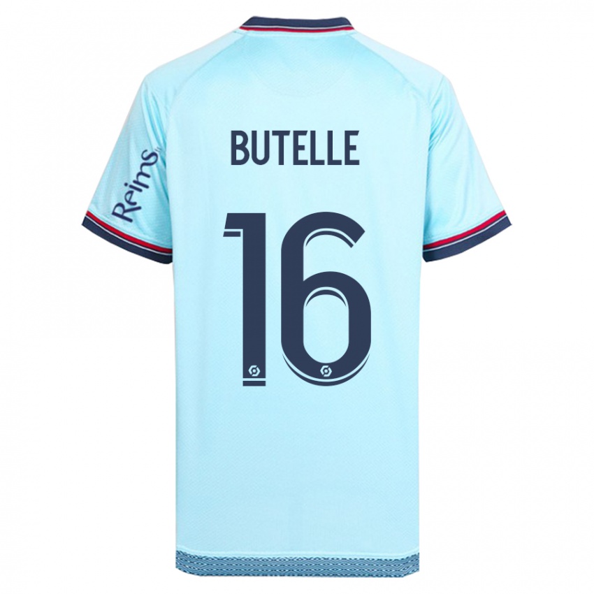 Niño Camiseta Ludovic Butelle #16 Cielo Azul 2ª Equipación 2023/24 La Camisa