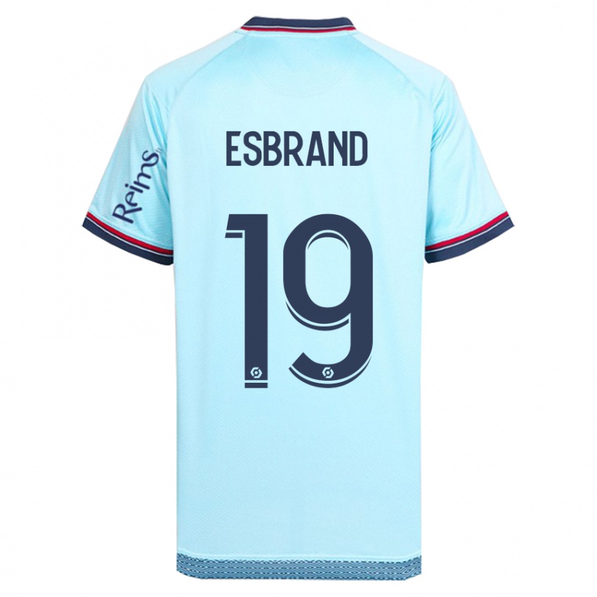 Niño Camiseta Josh Wilson-Esbrand #19 Cielo Azul 2ª Equipación 2023/24 La Camisa