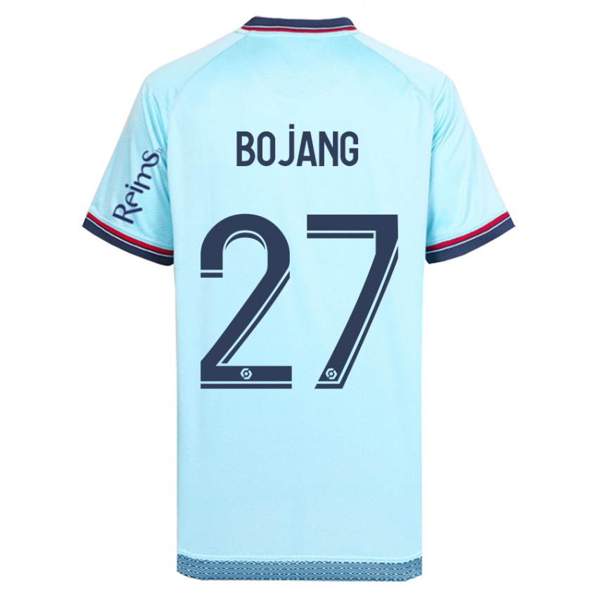 Niño Camiseta Adama Bojang #27 Cielo Azul 2ª Equipación 2023/24 La Camisa