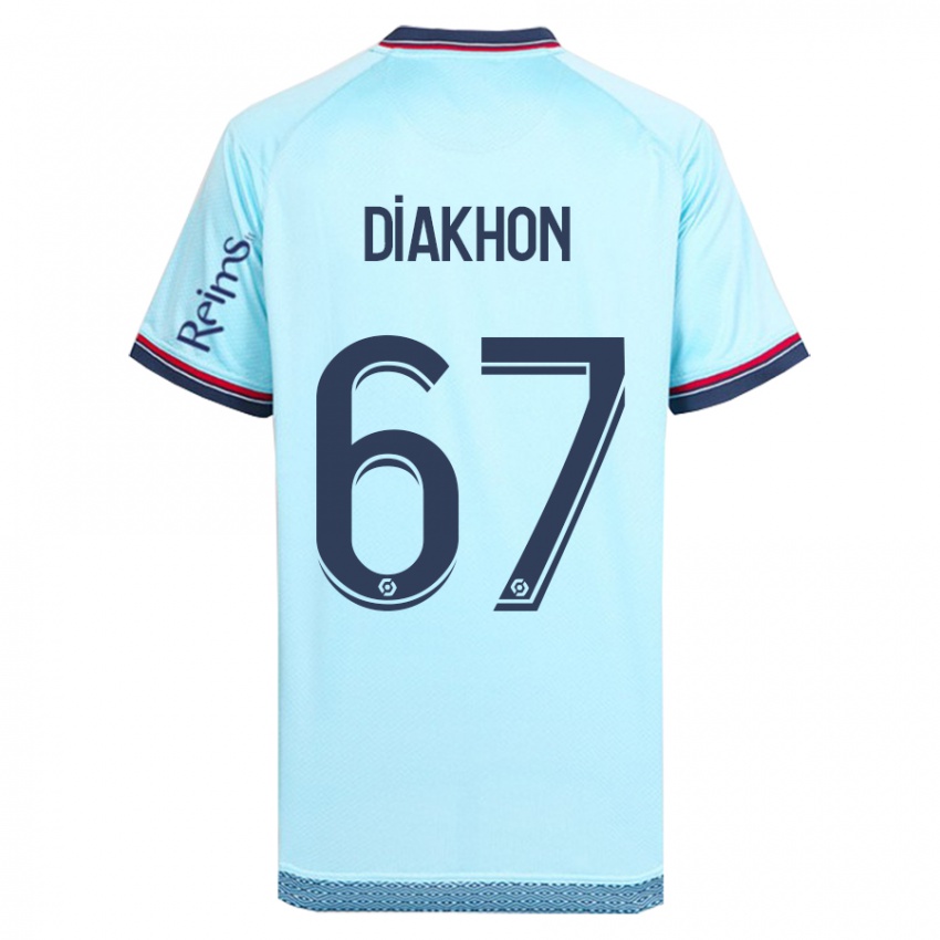 Niño Camiseta Mamadou Diakhon #67 Cielo Azul 2ª Equipación 2023/24 La Camisa