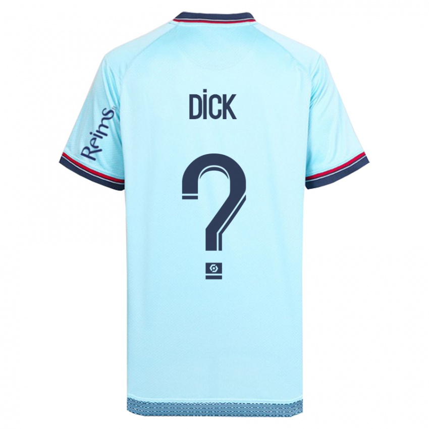 Niño Camiseta Livingstone Dick #0 Cielo Azul 2ª Equipación 2023/24 La Camisa