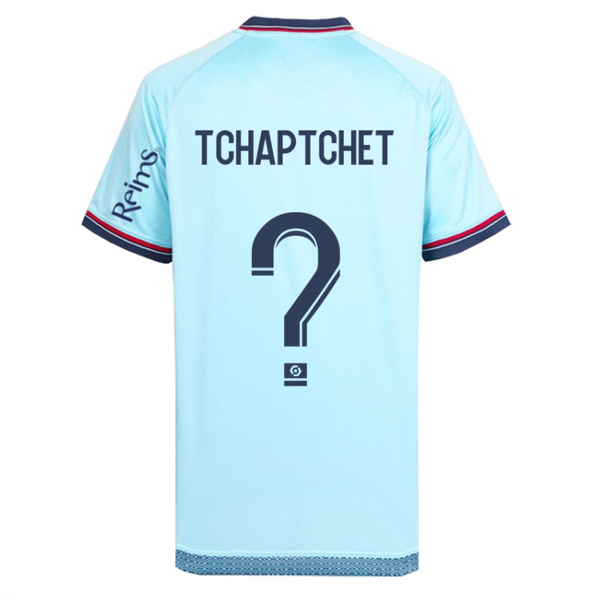 Niño Camiseta Arthur Tchaptchet #0 Cielo Azul 2ª Equipación 2023/24 La Camisa