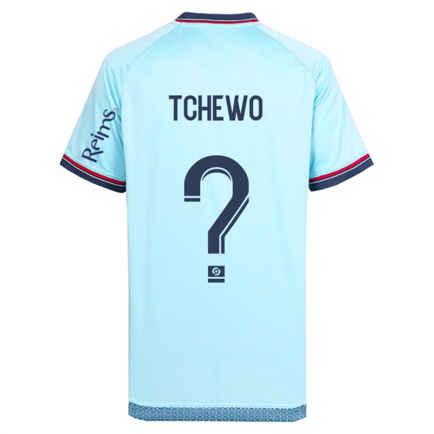 Niño Camiseta Ryan Tchapda Tchewo #0 Cielo Azul 2ª Equipación 2023/24 La Camisa