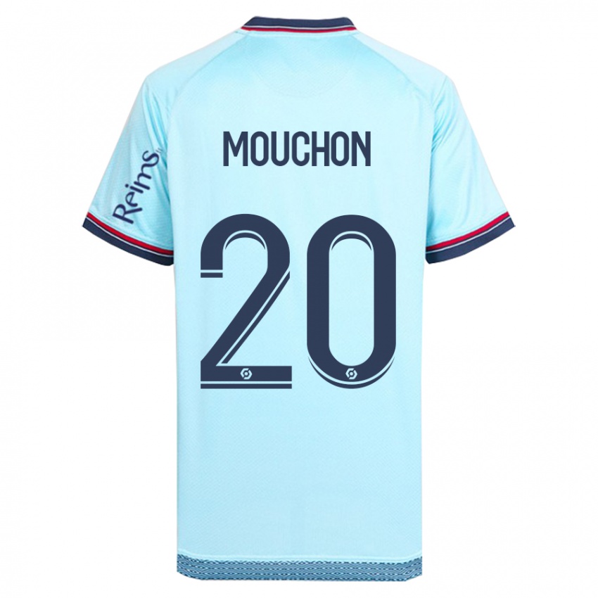 Niño Camiseta Noemie Mouchon #20 Cielo Azul 2ª Equipación 2023/24 La Camisa