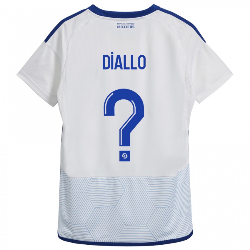 Niño Camiseta Tidiane Diallo #0 Blanco 2ª Equipación 2023/24 La Camisa
