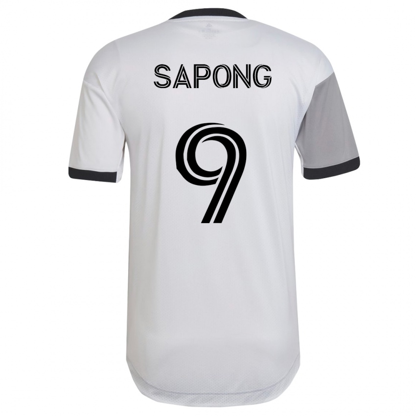 Niño Camiseta C.j. Sapong #9 Blanco 2ª Equipación 2023/24 La Camisa