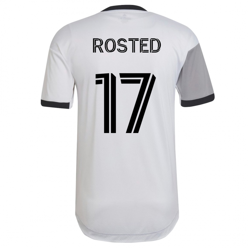 Niño Camiseta Sigurd Rosted #17 Blanco 2ª Equipación 2023/24 La Camisa