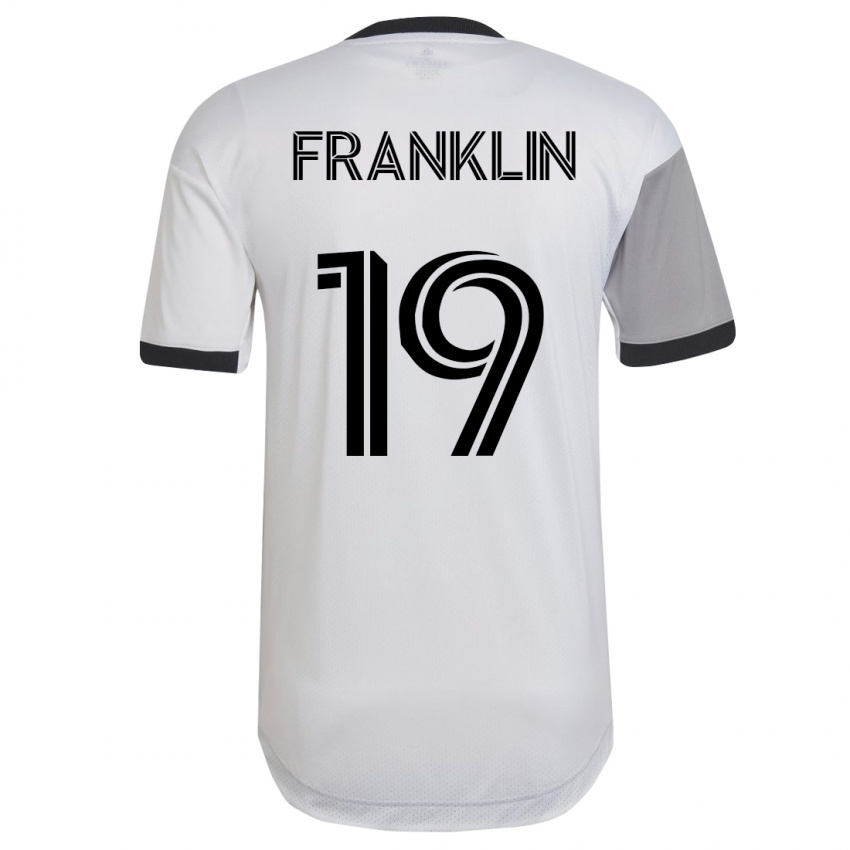 Niño Camiseta Kobe Franklin #19 Blanco 2ª Equipación 2023/24 La Camisa