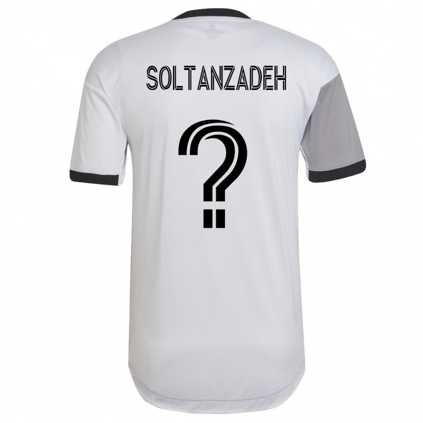 Niño Camiseta Shayan Soltanzadeh #0 Blanco 2ª Equipación 2023/24 La Camisa