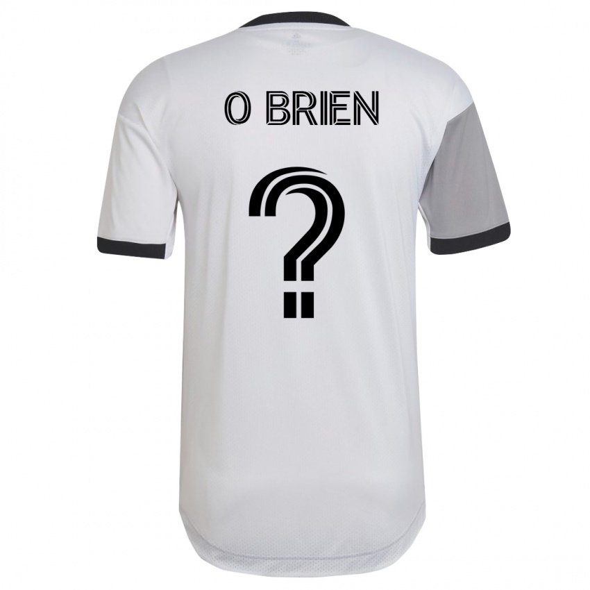 Niño Camiseta Alexander O'brien #0 Blanco 2ª Equipación 2023/24 La Camisa