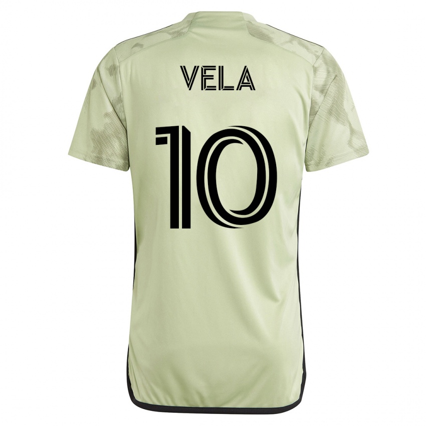 Niño Camiseta Carlos Vela #10 Verde 2ª Equipación 2023/24 La Camisa