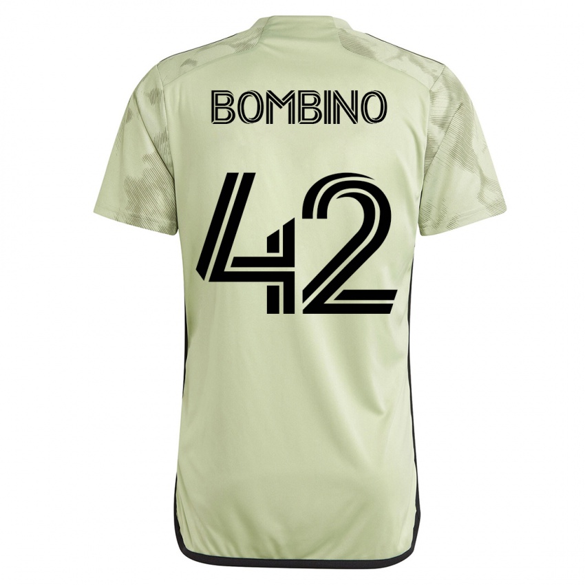 Niño Camiseta Luca Bombino #42 Verde 2ª Equipación 2023/24 La Camisa