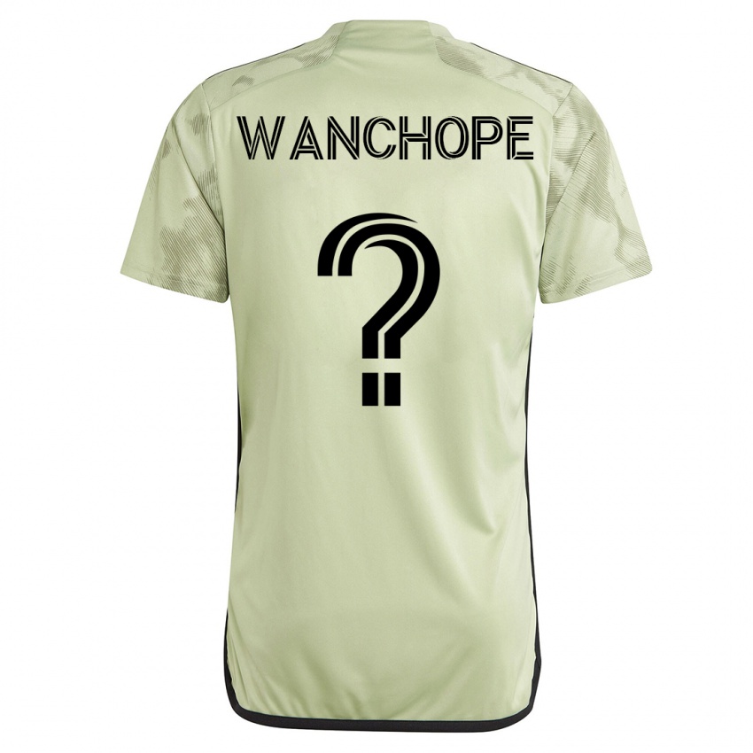 Niño Camiseta Matías Wanchope #0 Verde 2ª Equipación 2023/24 La Camisa