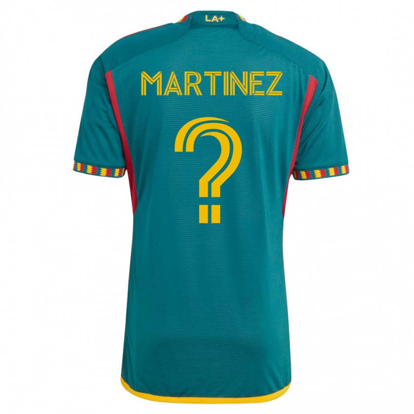 Niño Camiseta Enrique Martinez #0 Verde 2ª Equipación 2023/24 La Camisa