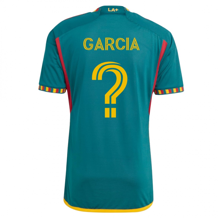 Niño Camiseta Emiliano Garcia #0 Verde 2ª Equipación 2023/24 La Camisa
