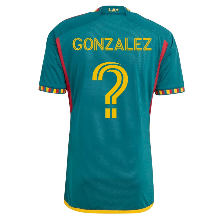 Niño Camiseta Gustavo Gonzalez #0 Verde 2ª Equipación 2023/24 La Camisa