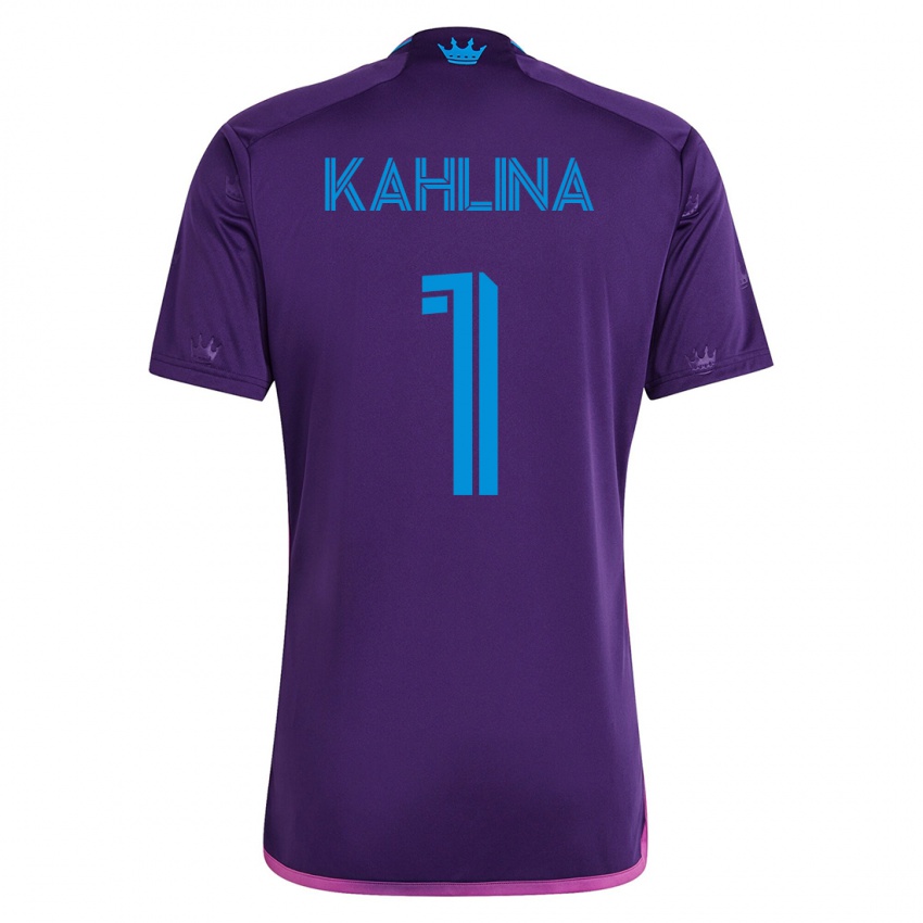 Niño Camiseta Kristijan Kahlina #1 Violeta 2ª Equipación 2023/24 La Camisa